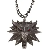 JINX The Witcher Led Medallion 5 Cm Gris
