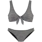 s.Oliver Bikini noir / blanc