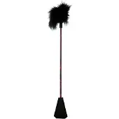 Scandal Feather Cravache à Plumes - Rouge