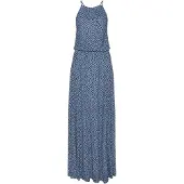 LASCANA Robe bleu-gris / noir
