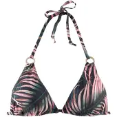 LASCANA Hauts de bikini vert / rose / noir