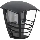 Rabalux Luminaire de façade noir Marseille pour ampoule E27 8570