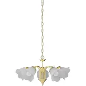 Rabalux 7235 Lustre à 5 spots Rafaella, E14, doré, rond, style classique, ø600 mm