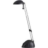 Rabalux Lampe de bureau télescopique noire à LED intégrées 5W Ronald 4334