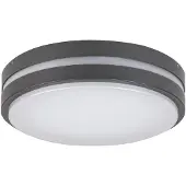 Rabalux Plafond extérieur moderne LED 10W Hamburg anthracite 8847