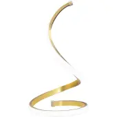Rabalux Lampe de table design moderne dorée à LED intégrées 4,8W Anais 5470
