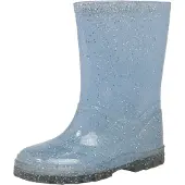 Beck Bottes en caoutchouc bleu clair / argent