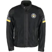 Helstons Veste textile Elron Mesh pour moto, noir, M