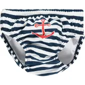 Playshoes Maillot de bain bleu marine / rouge clair / blanc