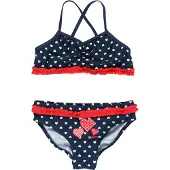 Playshoes Bikini 'Schwäne' bleu / rouge / blanc