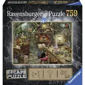Ravensburger Puzzle Espace 759 pièces - Cuisine de sorcière - Enfant - Scène de vie - Marron