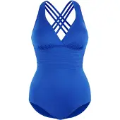 LASCANA Maillot de bain bleu