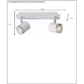 Lucide Lampe d'appoint RILOU 26994/10/31