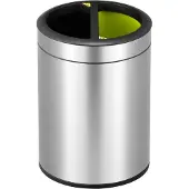 EKO Poubelle EKO Recycle Open Top 10L Argent