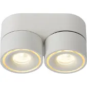Lucide Projecteur de plafond Yumiko Double blanc