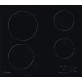 Indesit Table de cuisson vitrocéramique 60cm 4 feux 6200w noir - - RI161C -