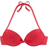 LASCANA Hauts de bikini 'Pride' rouge clair