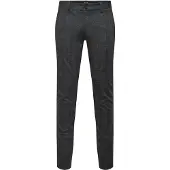 Only & Sons Pantalon chino 'Mark' gris / noir chiné