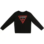 GUESS Sweat grenadine / noir / blanc