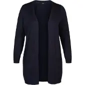 Zizzi Cardigan 'CARRIE' bleu