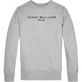 Tommy Hilfiger Sweat bleu nuit / gris chiné / rouge / blanc