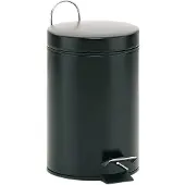 kela Seau à cosmétiques Graphite Métal noir 26cm 17cmØ 3l, 20903