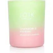 Joik Organic Joik Home & Spa Bougie Parfumée Fraise Et Rhubarbe 150 G