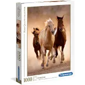 Clementoni Puzzle 1000 Chevaux au galop 39168