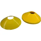 Torque USA Cônes d'agilité - Pions - Lot de 12 pièces - Jaune