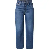 Levi's Ribcage Straight Ankle Jeans Bleu 26 / 27 Femme