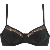 LASCANA Hauts de bikini 'Adele' beige / marron / noir