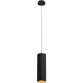 SLV Anela LED Suspension Ø8,4 cm noir dimmable