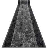 Rugsx TAPIS DE COULOIR antidérapant STARK 67 cm gris 67x250 cm