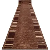 Rugsx TAPIS DE COULOIR antidérapant ADAGIO marron 90x300 cm