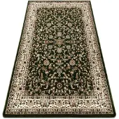 Rugsx Tapis ROYAL ADR modèle 1745 vert foncé 100x200 cm