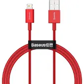 Baseus Cable Usb Do Lightning Superior Series, 2.4A, 1M (Czerwony)