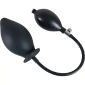 You2Toys - plug anal gonflable - silicone noir