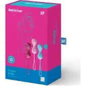 Satisfyer - Boules de geisha mobiles - Set de 3 boules de Kegel