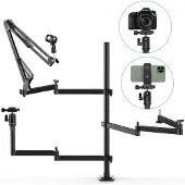 Ulanzi Universal live broadcast stand UURig (Métal), Trépied, Noir