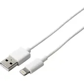 Ksix USB-auf- Lightning Kabel Apple-compatible Blanc