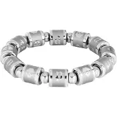 Police Pj26562bss.01 Bracelet Argenté Homme