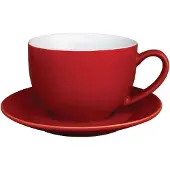 Olympia Cafe Cappuccino tasses cl - pcs., Tasse, Rouge