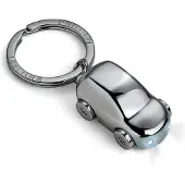Philippi Hommes, Porte-clés, Porte-clés Cruiser noir poli, Noir, Argent