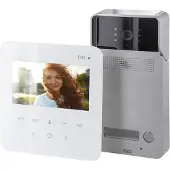 Dio Connected Home CHACON : visiophone filaire 4,3 pouces pour plusieurs logements
