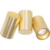 QAZQA Spot design laiton 2 lumières orientable - Michael