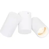 QAZQA Spot design blanc 2 lumières orientable - Michael