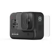 GoPro Objectif + Protège-écran Verre Trempé HERO 8 Black
