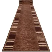 Rugsx TAPIS DE COULOIR antidérapant ADAGIO marron 80x240 cm