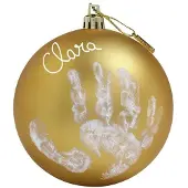 Baby Art Boule de Noël Baby Art My Christmas Fairy Gold