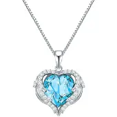 Rafaela Donata Chaîne bleu clair / argent